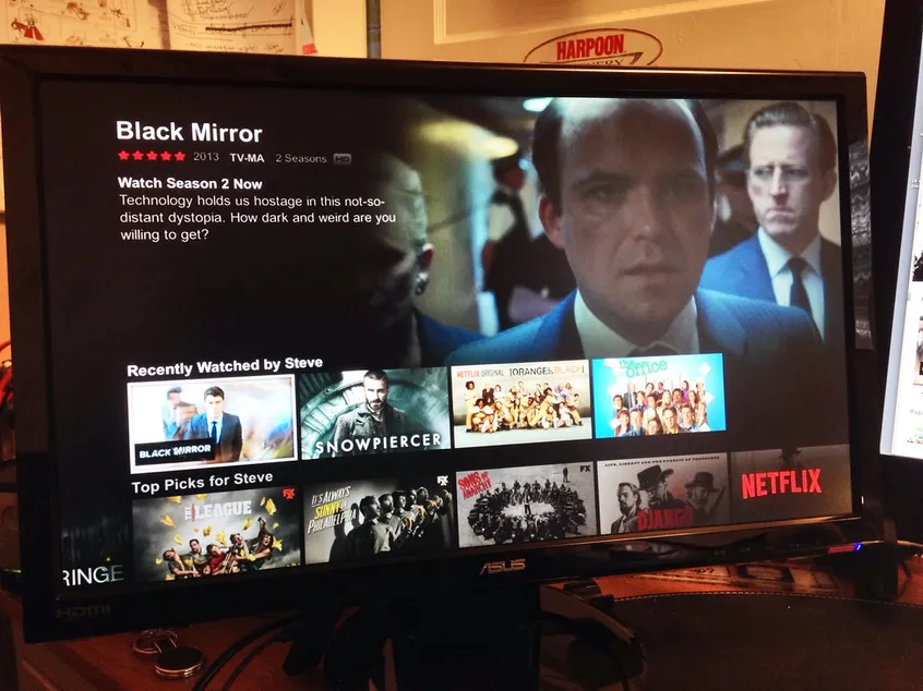 Netflix's Black Mirror: looking at screens versus looking at Christ