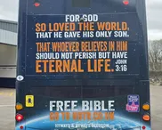 Buses to display John 3:16 to thousands