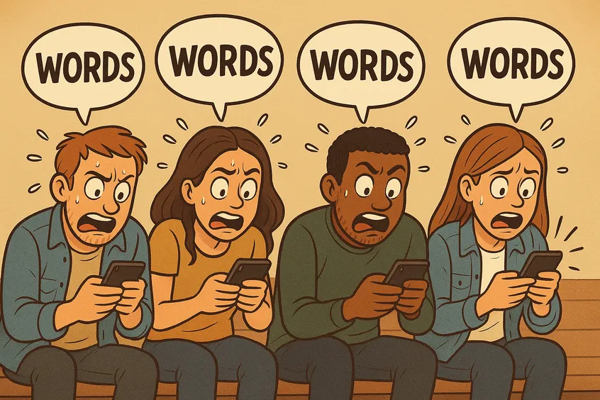Words are becoming cheapened and debased