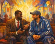 Communion from the hands of the tailored and the track-suited