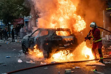 France riots: 'A carefully planned event... but from where?'