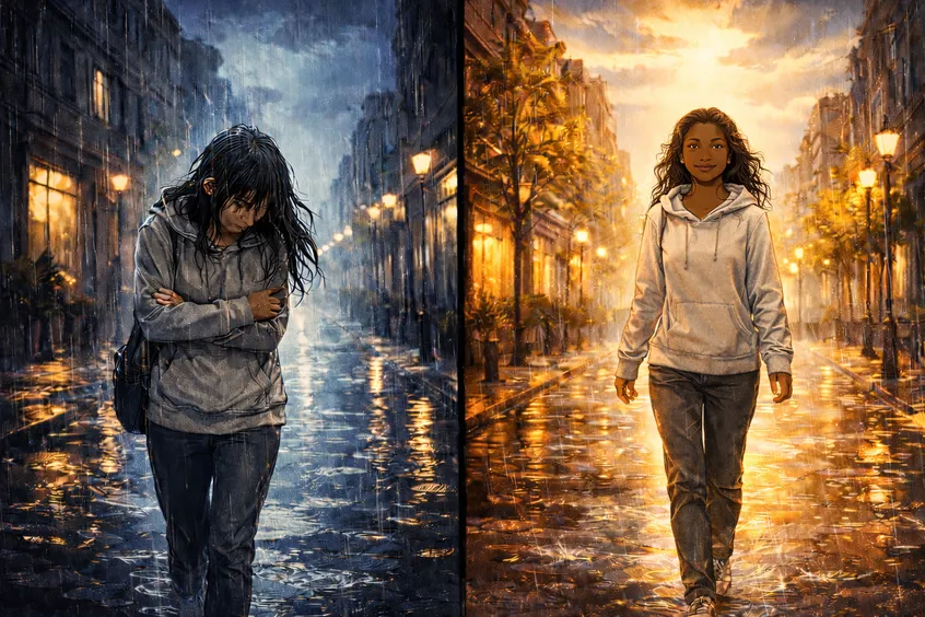 Where your mind is set matters