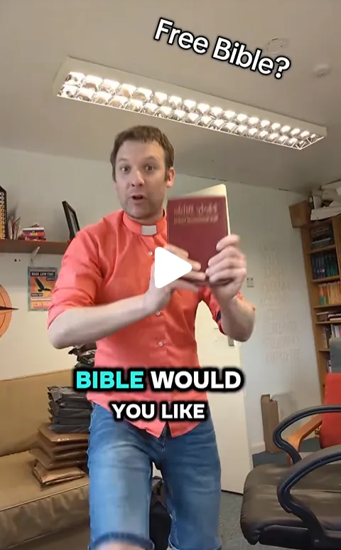 TikTok vicar faces huge demand for free Bibles