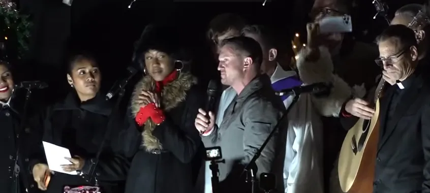 Warily, I went to Tommy Robinson's Carols