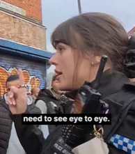 Free speech upheld  in ‘Muslim area’