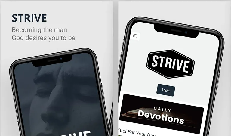 A Bible app mainly for men