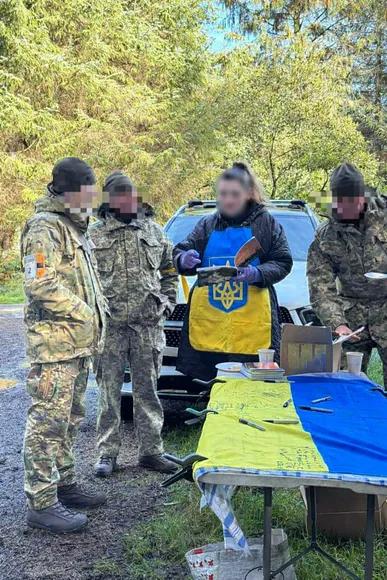 Ukrainian soldiers reached with the gospel