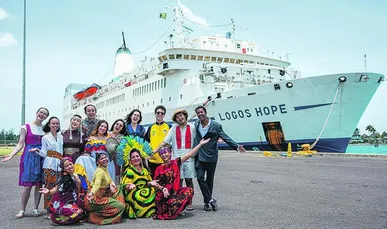 The boat that brings hope!