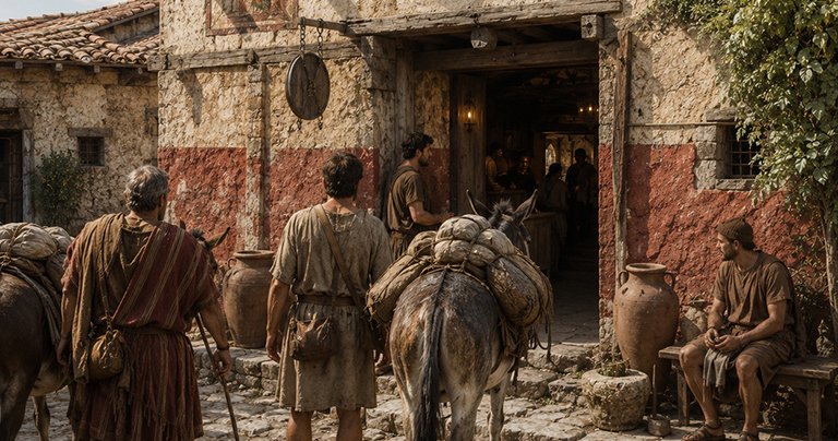 Roman travel and Christian hospitality