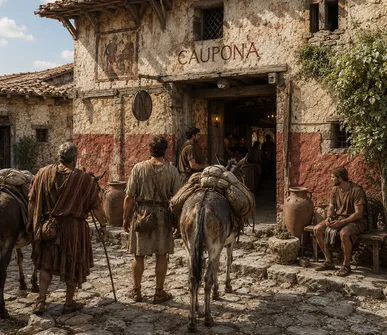 Roman travel and  Christian hospitality