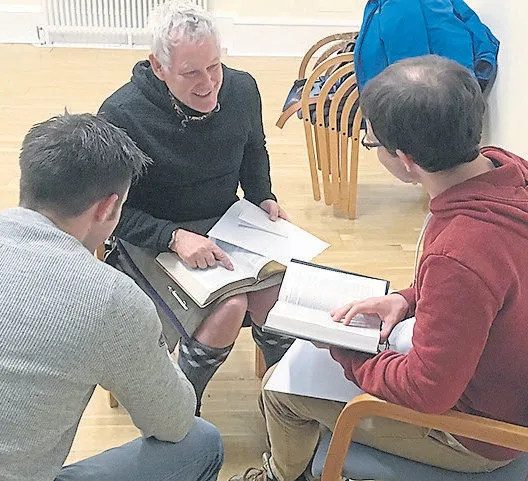 Scotland: pulpit prepping