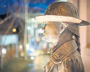Bangor: significant statue 