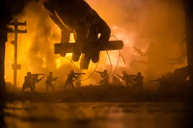 Political violence? It's Satanic