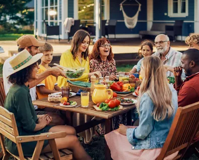 Sometimes evangelism begins with roast chicken