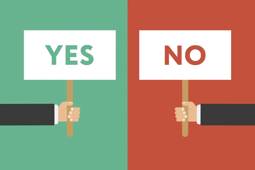Let your 'yes' be 'yes': The final challenge from James