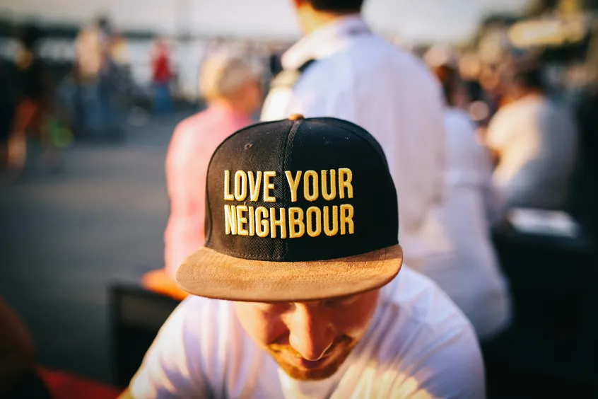 Biscuits, begonias & God's grace in East London